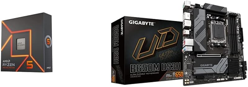 AMD Ryzen 5 7600X 6-Core, 12-Thread Unlocked Desktop Processor Elite