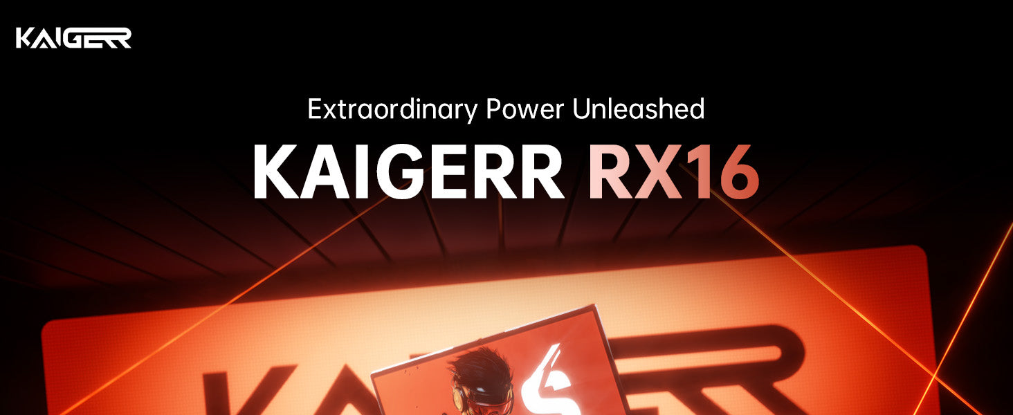 2025 Gaming Laptop, Laptop with AMD Ryzen 7 7735HS (8C/16T, Up to 4.75GHz), 16GB DDR5 512GB NVMe SSD Laptop Computer, Up to 4TB, 16-inch FHD Display, WiFi 6, Backlit KB, Type-C, Dual Fans Elite