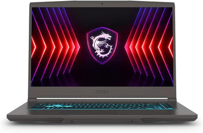msi Thin Gaming Laptop, 15.6" FHD 144Hz, Intel i5-13420H, RTX 3050, 16GB RAM, 512GB NVMe SSD, Windows 11 Home Elite