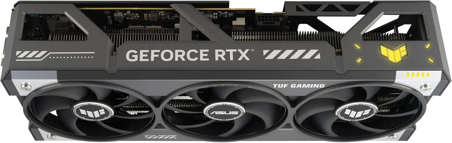 ASUS TUF Gaming GeForce RTX ™ 5080 16GB GDDR7 OC Edition Gaming Graphics Card (PCIe® 5.0, HDMI®/DP 2.1, 3.6-Slot, Military-Grade Components, Protective PCB Coating, axial-tech Fans, Vapor Chamber) Elite