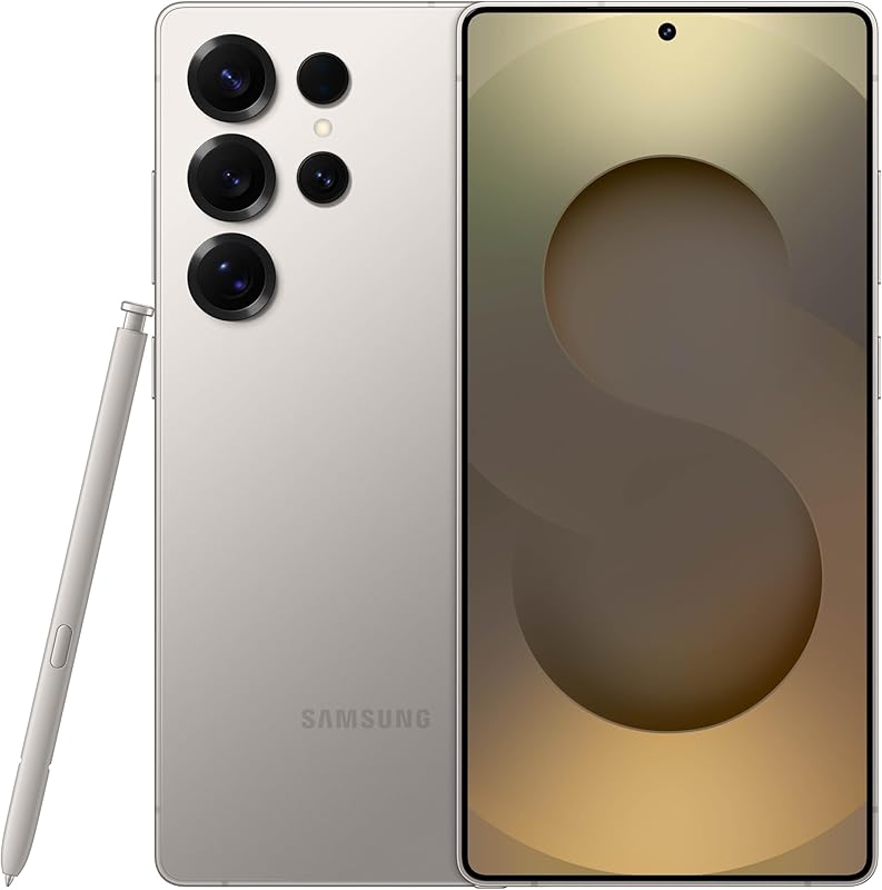 SAMSUNG Galaxy S25 Edge 256GB AISmartphone NightVid FastProc ProDisplay AllDayBat 2025 TitanSilver Elite