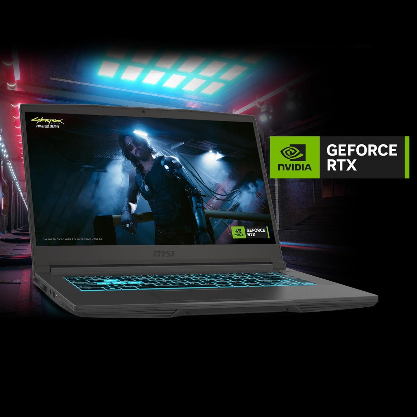 MSI Thin 15 B13VE-1697CA 15.6" 144Hz Gaming Laptop Intel® Core™ i5-13420H RTX 4050 16GB 512GB NVMe SSD Win11 Elite