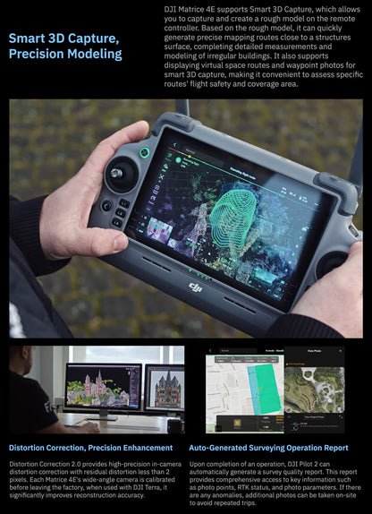 DJI Matrice 4e (universal edition) base Enterprise Drone Matrice 4 Series Compact Intelligent Flagship Aircraft Mapping M4E Elite