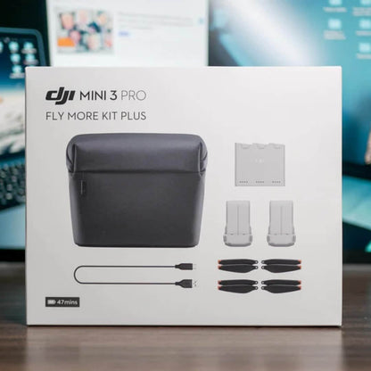 DJI Mini 3 Pro Fly More Kit Plus Long Flight Time Kit & Accessories for DJI Mini 3 Pro Drone Elite