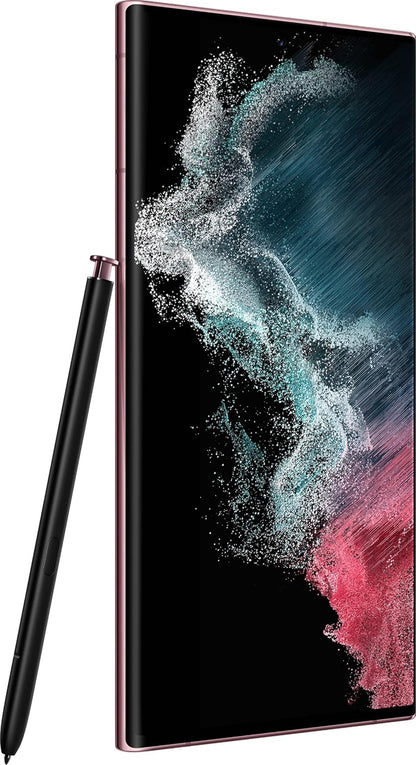 SAMSUNG Galaxy S22 Ultra 5G US 128GB Burgundy Unlocked Elite