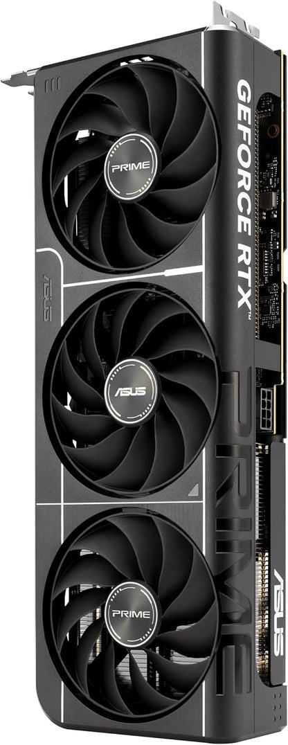 ASUS The SFF-Ready Prime GeForce RTX™ 5060 Ti 16GB GDDR7 Graphics Card (PCIe® 5.0, 16GB GDDR7, HDMI®/DP 2.1, 2.5-Slot, Axial-tech Fans, Dual BIOS) Elite