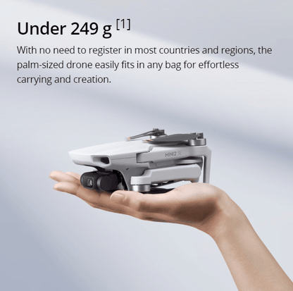 New DJI Mini 2 SE Beginner Drone with Camera 15-20 Minutes Image Transmission Brushless Motor 24 Months Warranty Elite