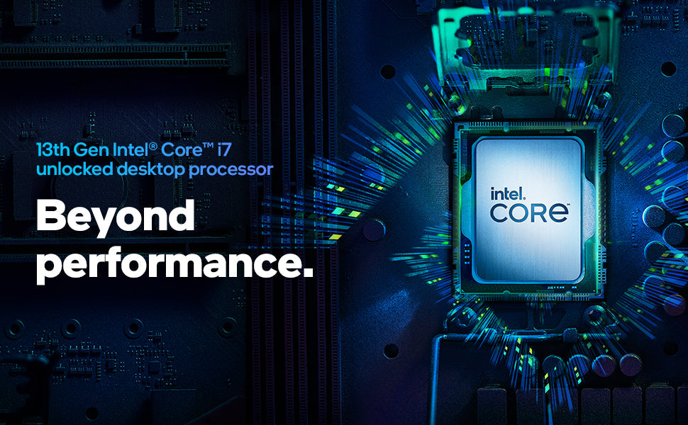 Intel Core i7-13700K Gaming Desktop Processor 16 cores (8 P-cores + 8 E-cores) with Integrated Graphics - Unlocked Elite