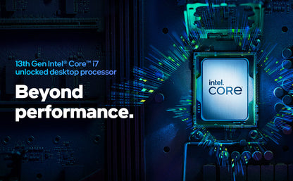 Intel Core i7-13700K Gaming Desktop Processor 16 cores (8 P-cores + 8 E-cores) with Integrated Graphics - Unlocked Elite
