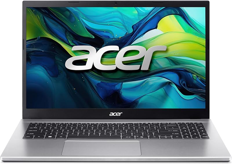Acer Aspire 3 A315-24P-R7VH Slim Laptop | 15.6" Full HD | AMD Ryzen 3 7320U Quad-Core | AMD Radeon Graphics | 8GB LPDDR5 | 128GB NVMe SSD | Wi-Fi 6 | Windows 11 Home Elite