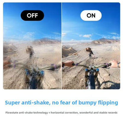 In-sta360 Go3s 128GB White Miniature Action & Sports Camcorder 4K Hand-Free POVs Stabilized Battery Life for 140 Minutes Elite