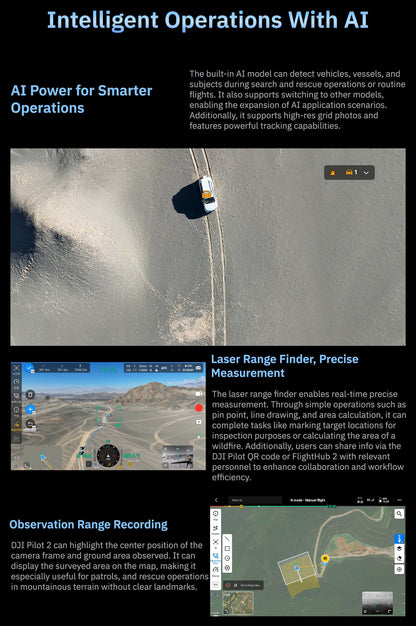 DJI Matrice 4t universal drone Matrice 4 Enterprise Dron with 25km O4 Transmission and Enhanced GNSS 30fps Video Recording Elite