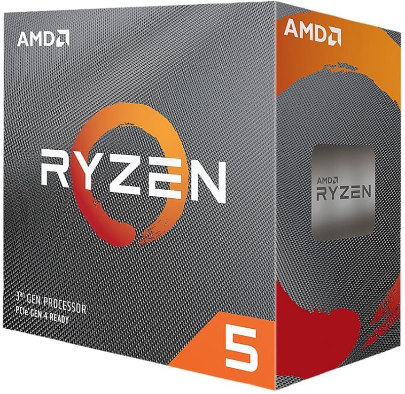AMD Ryzen 5 3600 6-Core, 12-Thread Unlocked Desktop Processor with Wraith Stealth Cooler Elite