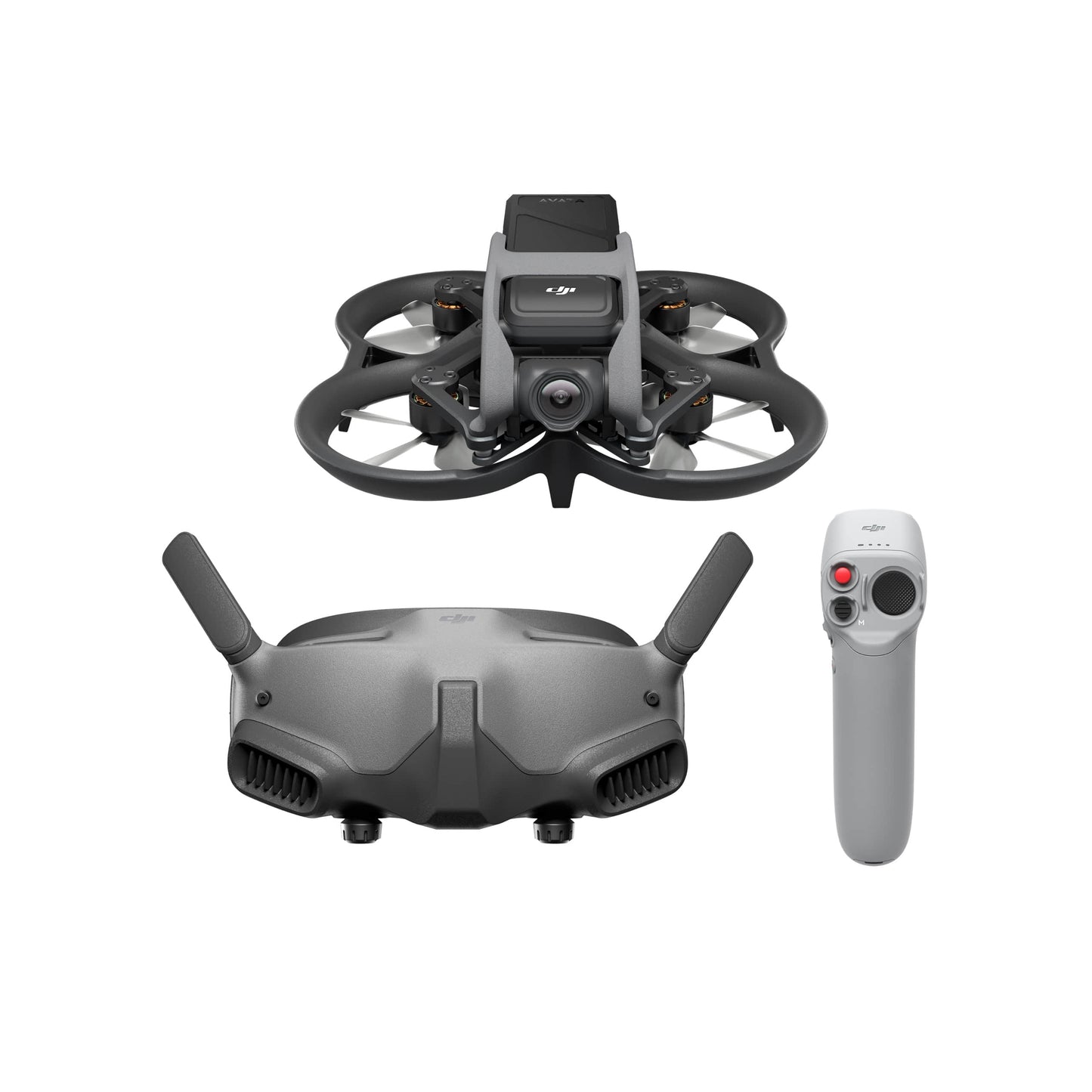 DJI Avata 1 Quadcopter 4K UHD Motion Control Drone 48MP Gyro 1:1 Flight Experience for Beginners Remote Control Gray Original Elite