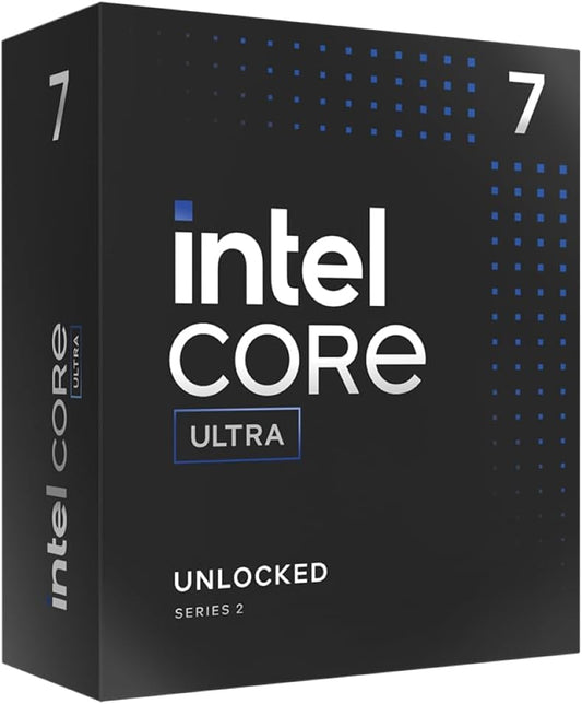 Intel Core Ultra 7 Desktop Processor 265K - 20 cores (8 P-cores + 12 E-cores) up to 5.5 GHz Elite