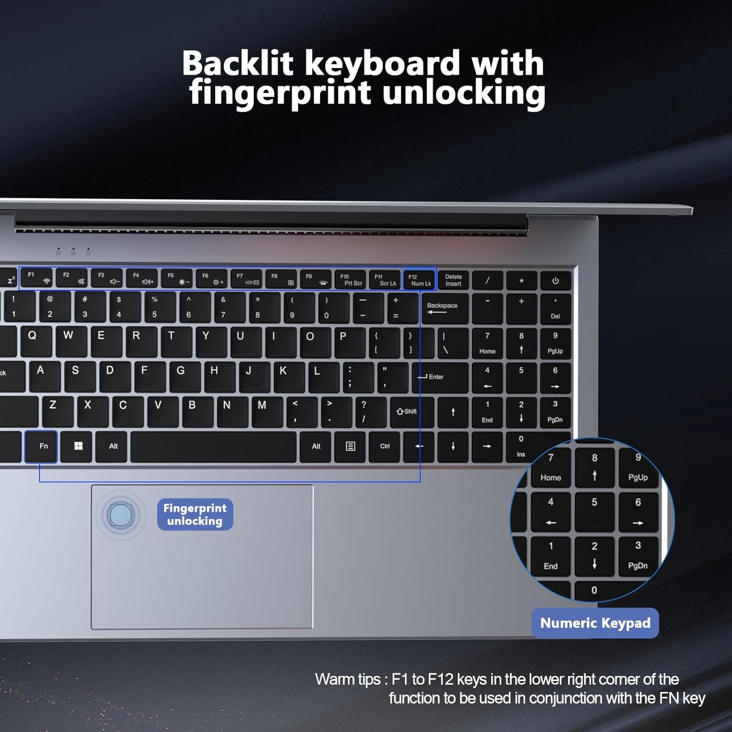 ZOLWAYTAC Laptop Gaming,Gaming laptops,16GB DDR4 512GB SSD,with N100 Processor(UP to 3.4Ghz,4C/4T),15.6" FHD 1920 * 1080P,Full Metal Housing,WiFi,BT,USB3.2,Type C Charging,180°Open Angle,Metallic Grey Elite