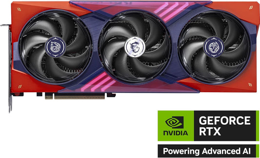 MSI Gaming RTX 5070 Ti 16G MLG Edition OC Graphics Card (16GB GDDR7, 256-bit, Extreme Clock 2580 MHz, DisplayPort x 3 2.1a, HDMI 2.1b, NVIDIA Blackwell Architecture) Elite
