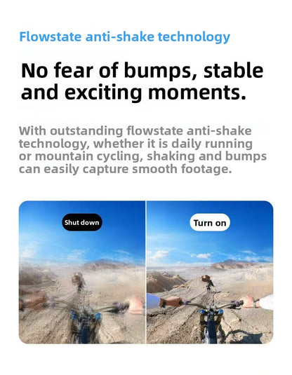 In-sta360 Go3s 128GB White Miniature Action & Sports Camcorder 4K Hand-Free POVs Stabilized Battery Life for 140 Minutes Elite