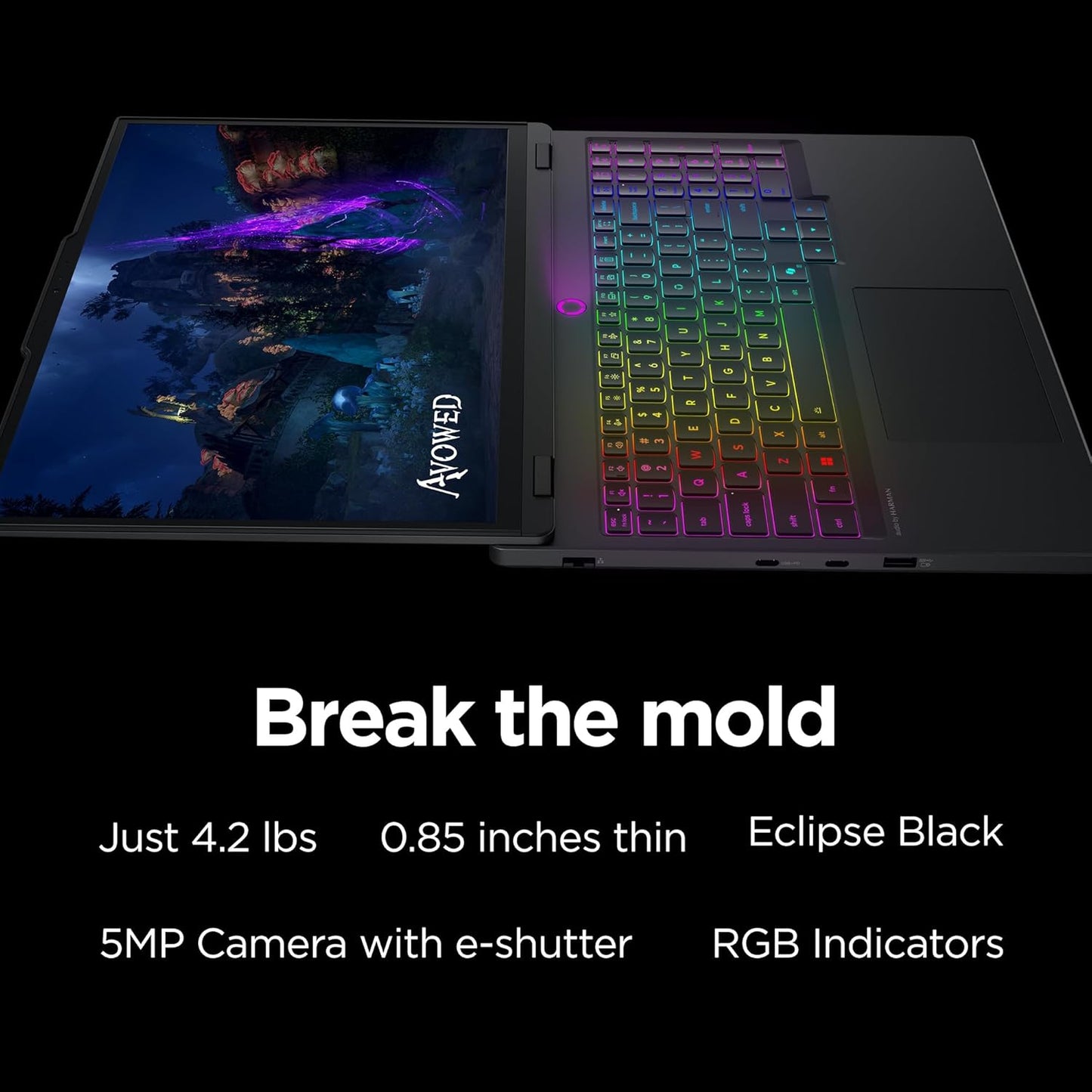 Lenovo Legion 5i – Gaming Laptop - Intel® Core™ i7-14700HX - 15" 2.5K WQXGA PureSight OLED Display–165Hz Refresh Rate–NVIDIA® GeForce RTX™ 5070 – 16 GB Memory – 1 TB Storage – 3 Months of PC GamePass Elite