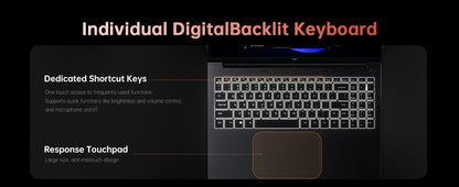 2025 Gaming Laptop, Laptop with AMD Ryzen 7 7735HS (8C/16T, Up to 4.75GHz), 16GB DDR5 512GB NVMe SSD Laptop Computer, Up to 4TB, 16-inch FHD Display, WiFi 6, Backlit KB, Type-C, Dual Fans Elite