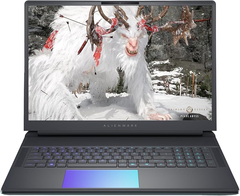 Mavark NewAlienware 18 Area-51 Gaming Laptop Core Ultra 9 275HX GeForce RTX 5090 18" WQXGA 300Hz 3m Display G-SYNC Per-Key AlienFX RGB Lighting Wi-Fi 7 Win 11 Pro (24TB SSD|64GB RAM|RTX 5090) Elite