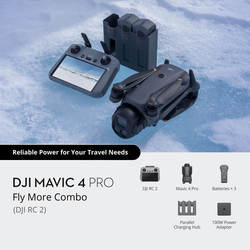 DJI Mavic 4 Pro 512GB Creator Combo (with DJI RC Pro 2, Enhanced Video Transmission) Elite