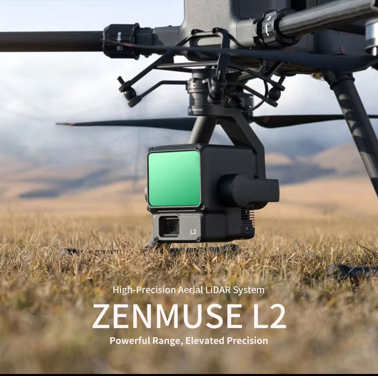DJI Zenmuse L2 Global Version LiDAR Camera with 4/3 CMOS RGB Mapping Camera High Precision 3D Data Acquisition for M400/M350 UAV Elite