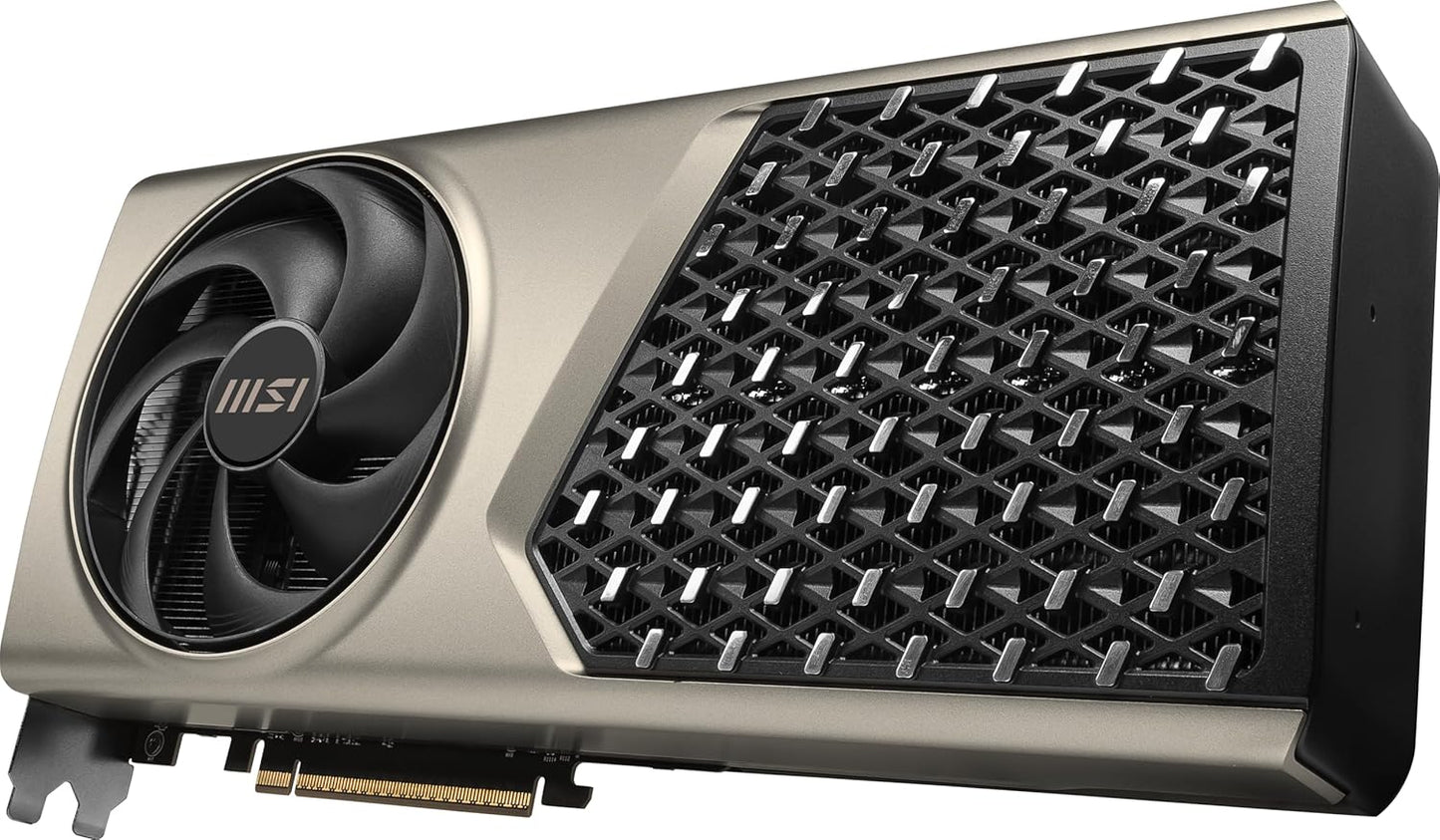 MSI Gaming RTX 5070 Ti 16G Expert OC Graphics Card (16GB GDDR7, 256-bit, Extreme Performance: 2588, DisplayPort x 3 2.1a, HDMI 2.1b, NVIDIA Blackwell Architecture) Elite