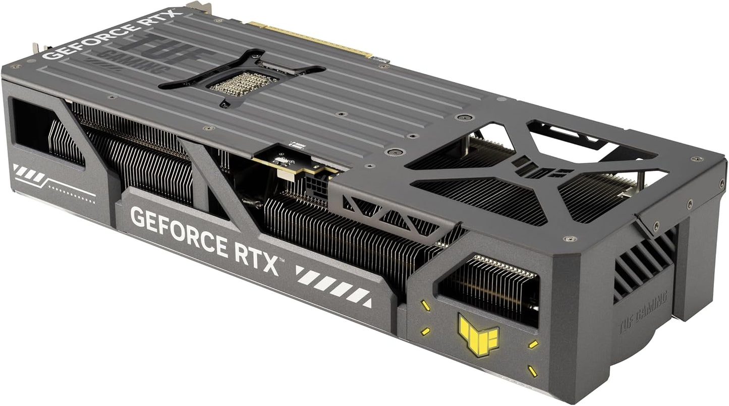 ASUS TUF Gaming GeForce RTX ™ 5080 16GB GDDR7 OC Edition Gaming Graphics Card (PCIe® 5.0, HDMI®/DP 2.1, 3.6-Slot, Military-Grade Components, Protective PCB Coating, axial-tech Fans, Vapor Chamber) Elite