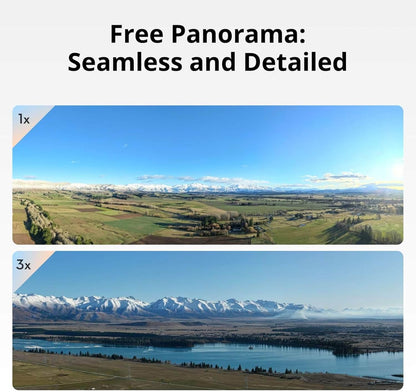 For DJI Air 3S Fly More Combo 4K/60fps HDR Video Nightscape Omnidirectional Obstacle Sensing CMOS Wide-Angle Medium Tele Drone Elite