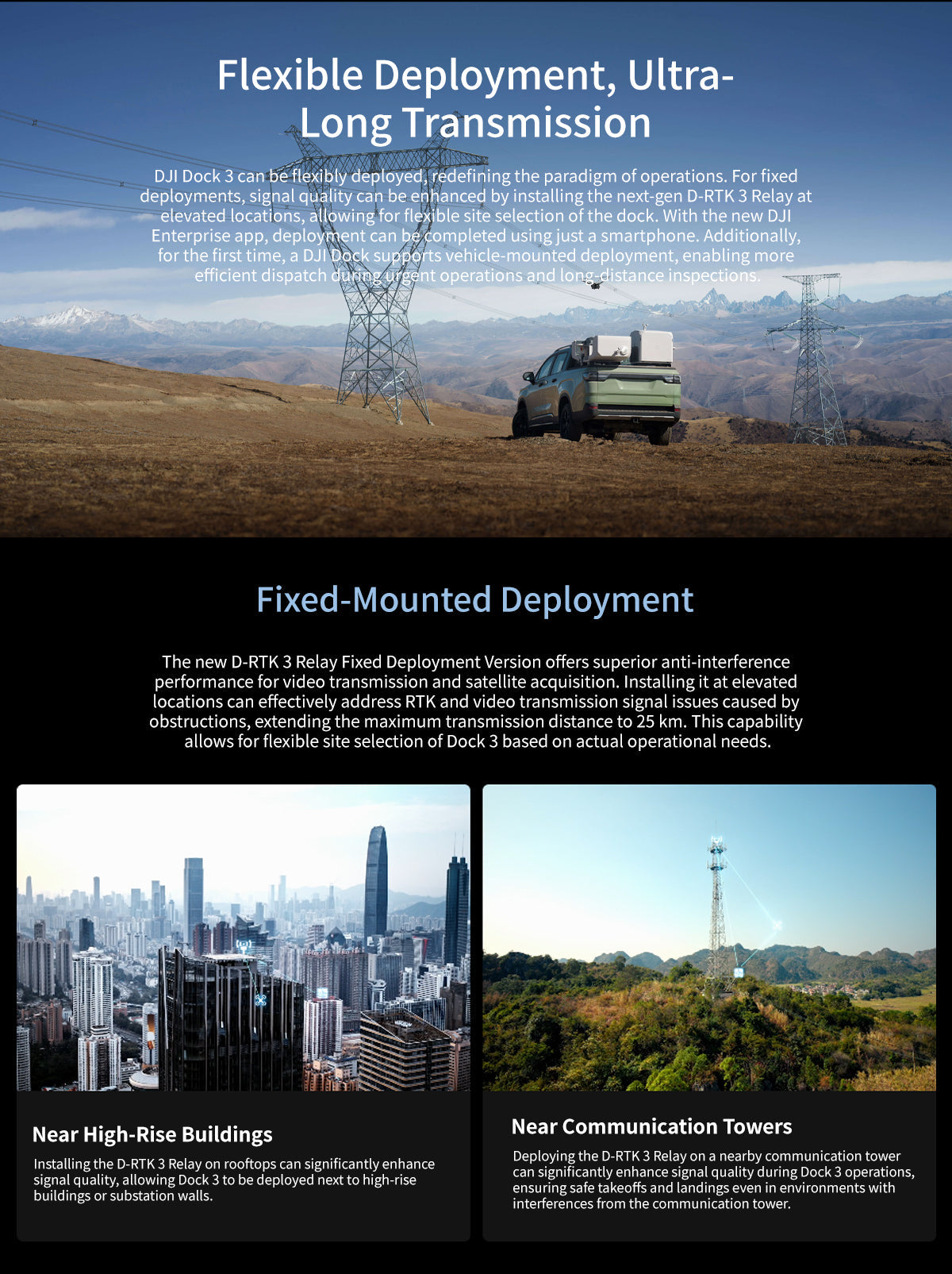 Oversea Edition DJI Dock 3 Drone Station With Matrice 4TD 4D Integrate Environmental Monitoring System Flexible Deployment Dock3 Elite