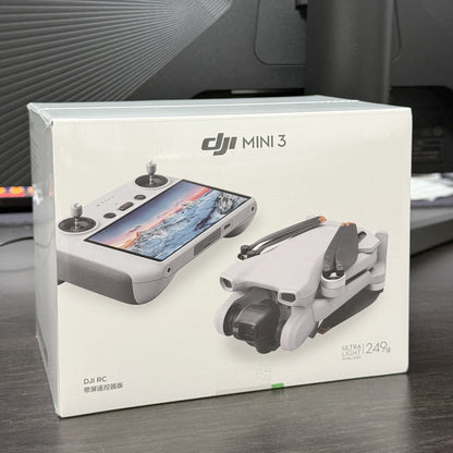 DJI Mini 3 Beginner-Friendly RC Drone with Camera 4K HDR Video True Vertical Shooting Enhanced Battery Life for All Skill Levels Elite