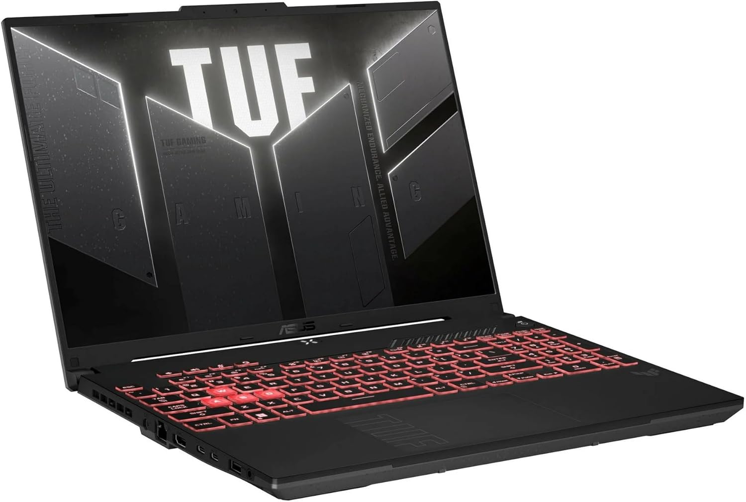 ASUS TUF Gaming A16 Laptop: AMD Ryzen 7 7445HS, 16" Full HD+ 145Hz Display, NVIDIA GeForce RTX 4050, 16GB DDR5 RAM, 512GB SSD, Backlit Keyboard, Windows 11 Elite