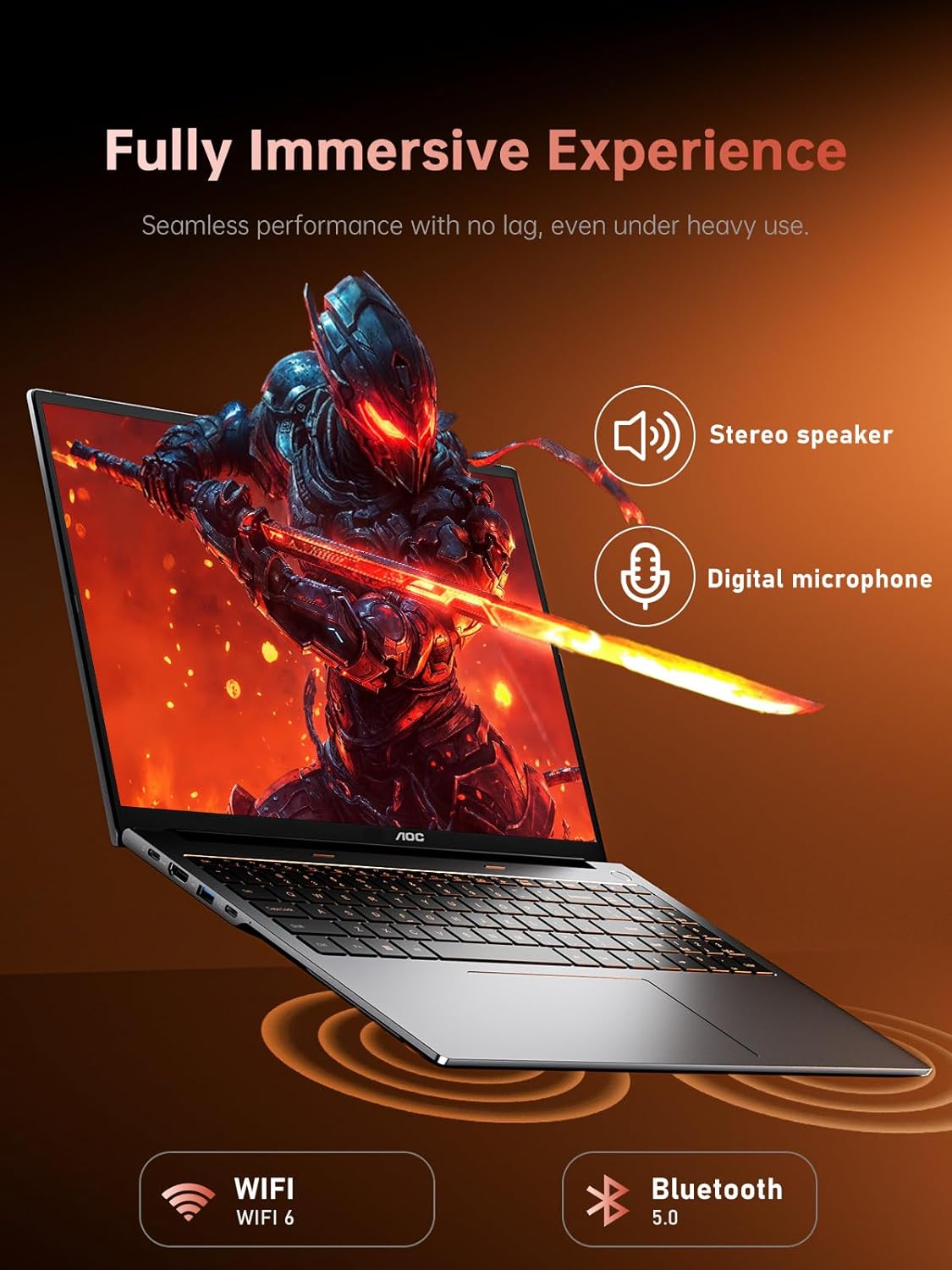 2025 AMD Laptop, 16 inch Gaming Laptop with AMD Ryzen 7 7735HS Processor (8C/16T, up to 4.75GHz), 16GB DDR5 512GB NVMe SSD Work Laptop, 16″ FHD Display, Metal casing, WiFi-6, Backlit KB, Webcam, HDMI Elite