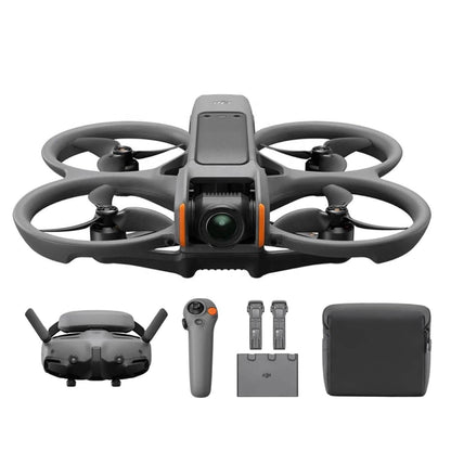 New DJI Avata 2 Fly More Combo with Remote Control 1/1.3-inch Image Sensor Three Batteries Built-in Propeller Guard Turtle Mode Elite