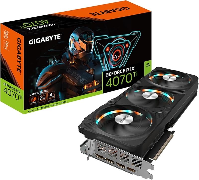 GIGABYTE GeForce RTX 5070 Ti Gaming OC 16G Graphics Card, 16GB 256-bit GDDR7, PCIe 5.0, WINDFORCE Cooling System, GV-N507TGAMING OC-16GD Video Card Elite