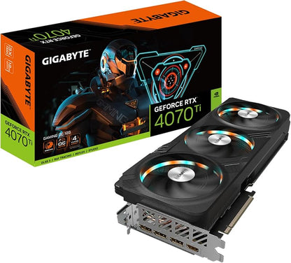 GIGABYTE GeForce RTX 5070 Ti Gaming OC 16G Graphics Card, 16GB 256-bit GDDR7, PCIe 5.0, WINDFORCE Cooling System, GV-N507TGAMING OC-16GD Video Card Elite