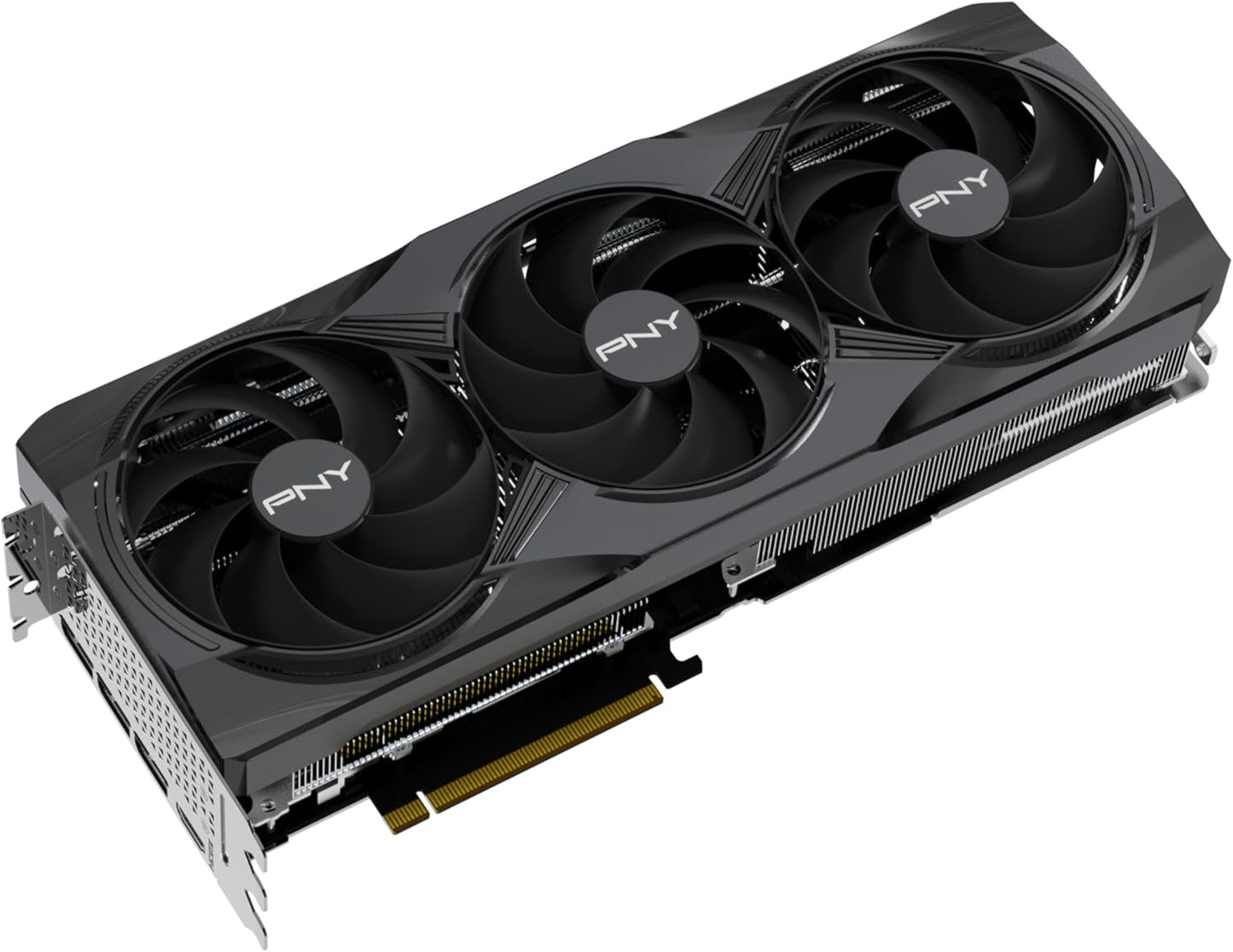 PNY NVIDIA GeForce RTX™ 5080 OC Triple Fan, Graphics Card (16GB GDDR7, 256-bit, Boost Speed: 2730 MHz, PCIe® 5.0, HDMI®/DP 2.1, 2.99-Slot, NVIDIA Blackwell Architecture, DLSS 4) Elite
