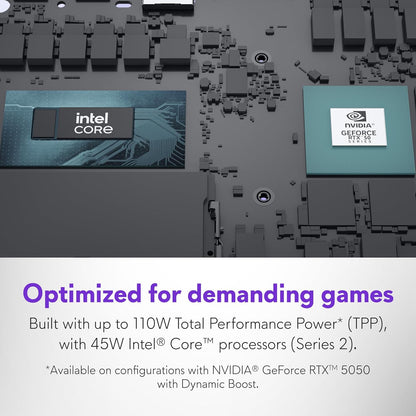 Alienware 16 Aurora Gaming Laptop AC16250-16" WQXGA 120Hz Display, Intel Core 7-240H Processor, 16GB DDR5 RAM, 1TB SSD, NVIDIA GeForce RTX 5050 8GB Graphics, Windows 11 Home, Onsite Service - Blue Elite