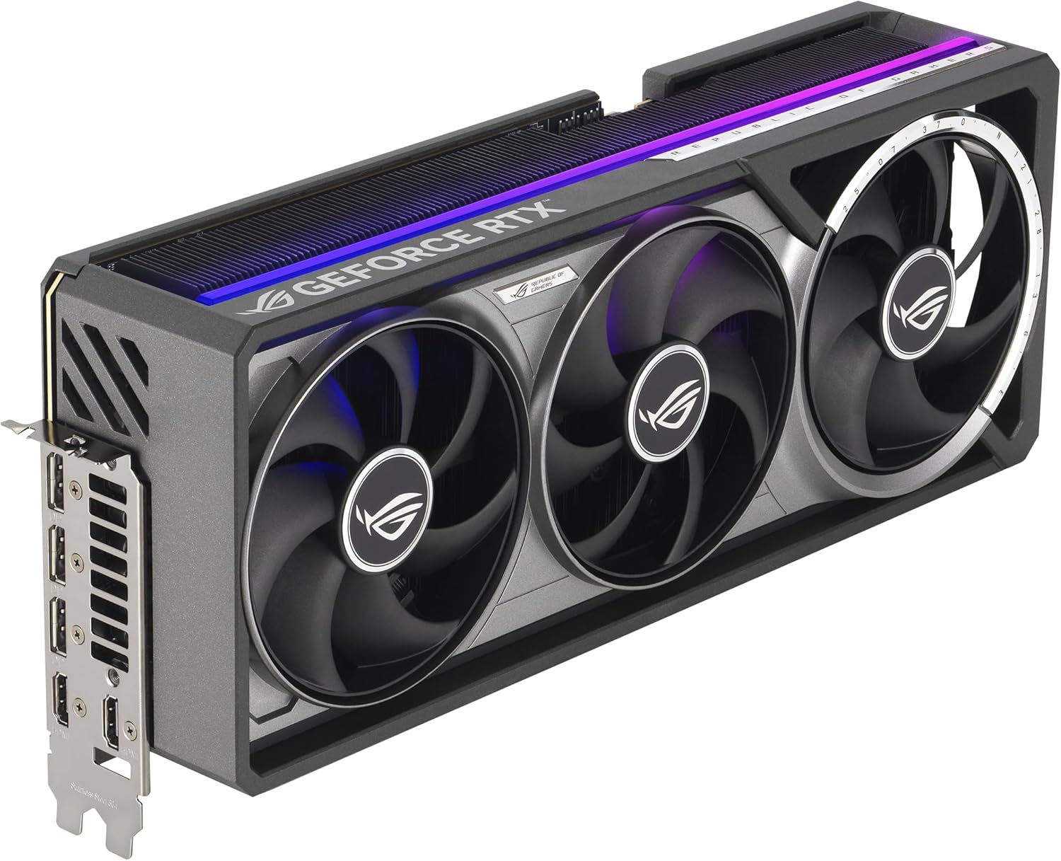 ASUS ROG Astral GeForce RTX™ 5080 OC Edition Gaming Graphics Card (PCIe® 5.0, 16GB GDDR7, HDMI®/DP 2.1, 3.8-Slot, 4-Fan Design, Axial-tech Fans, Patented Vapor Chamber, Phase-Change GPU Thermal pad) Elite