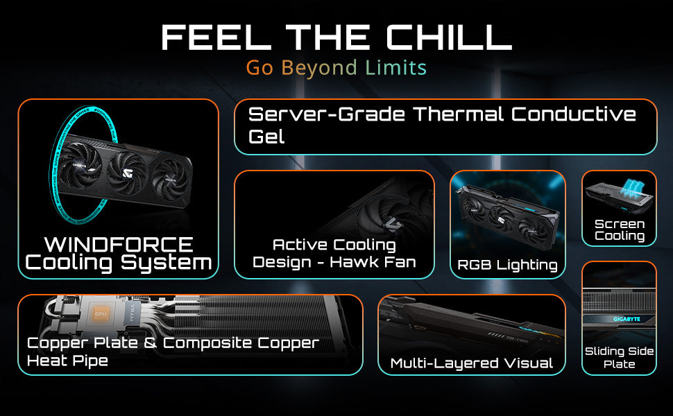 GIGABYTE GeForce RTX 5060 Ti Gaming OC 16G Graphics Card, 16GB 128-bit GDDR7, PCIe 5.0, WINDFORCE Cooling System, GV-N506TGAMING OC-16GD Video Card Elite