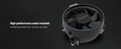 AMD Ryzen 5 3600 6-Core, 12-Thread Unlocked Desktop Processor with Wraith Stealth Cooler Elite