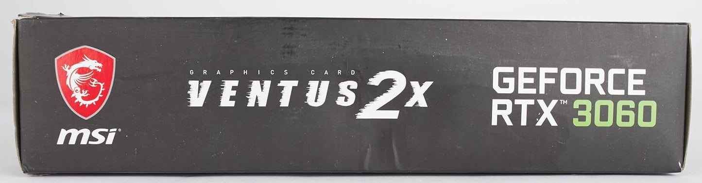 MSI Gaming GeForce RTX 3060 12GB 15 Gbps GDRR6 192-Bit HDMI/DP PCIe 4 Torx Twin Fan Ampere OC Graphics Card Elite