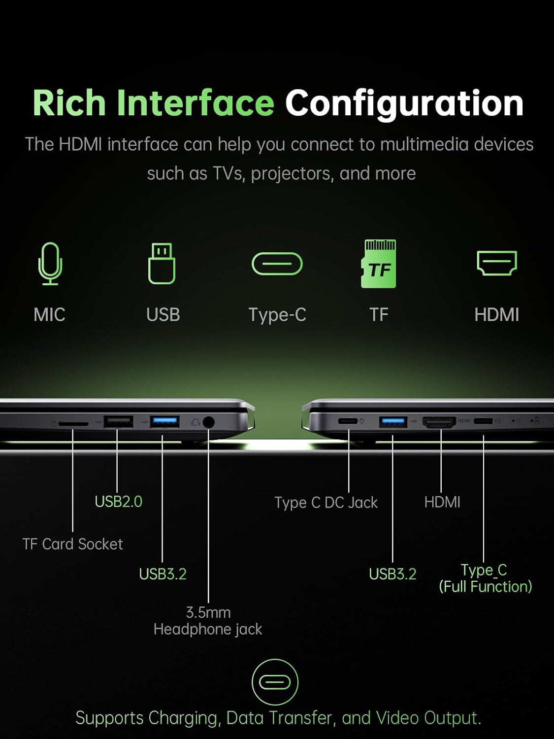 2025 AMD Laptop Computer with Ryzen 7 5700U (8C/16T, Up to 4.3GHz) Ryzen Laptop With Radeon RX Vega 8 Graphics Laptop 16GB RAM 512GB NVMe SSD, Win 11, 16.1 FHD Display, WiFi 6,53Wh Battery,HDMI,Webcam Elite