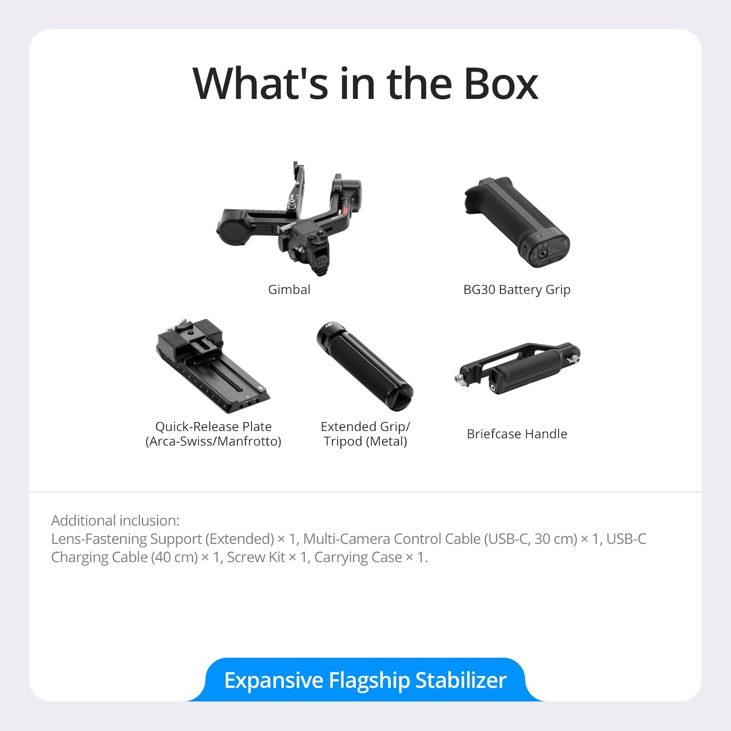 For DJI RS 4 Pro 3-Axis Gimbal Stabilizer for DSLR Cinema Cameras Compatible for Canon Native Vertical Shooting 4.5kg (10lbs) Elite