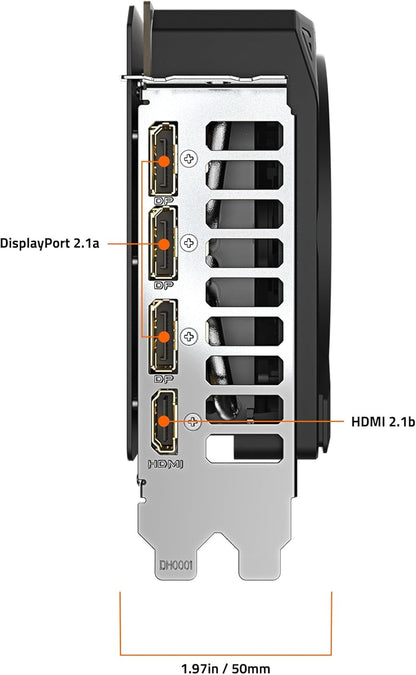 GIGABYTE GeForce RTX 5080 WINDFORCE SFF 16G Graphics Card, 16GB 256-bit GDDR7, PCIe 5.0, WINDFORCE Cooling System, GV-N5080WF3-16GD Video Card Elite