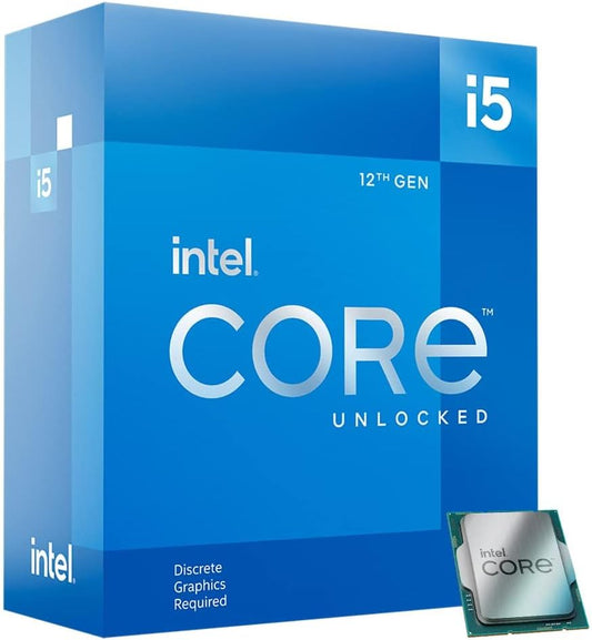 Intel Core i5-12600KF Desktop Processor 10 (6P+4E) Cores up to 4.9 GHz Unlocked LGA1700 600 Series Chipset 125W Elite