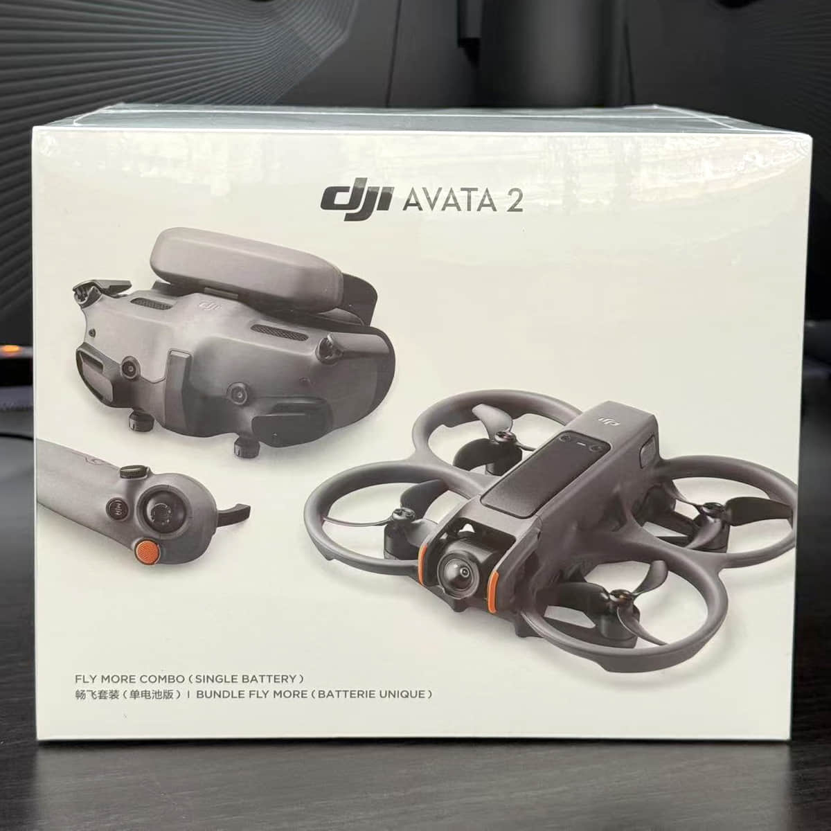 New DJI Avata 2 Fly More Combo (Single Battery) Racing Drone Camera 10km Image Range FPV Binocular Fisheye Visual Positioning Elite