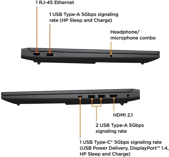 HP Victus 15.6 inch FHD 144Hz Gaming Laptop Intel Core i5-13420H NVIDIA GeForce RTX 4050 6GB - 16GB DDR4 512GB SSD Mica Silver (2024) Elite