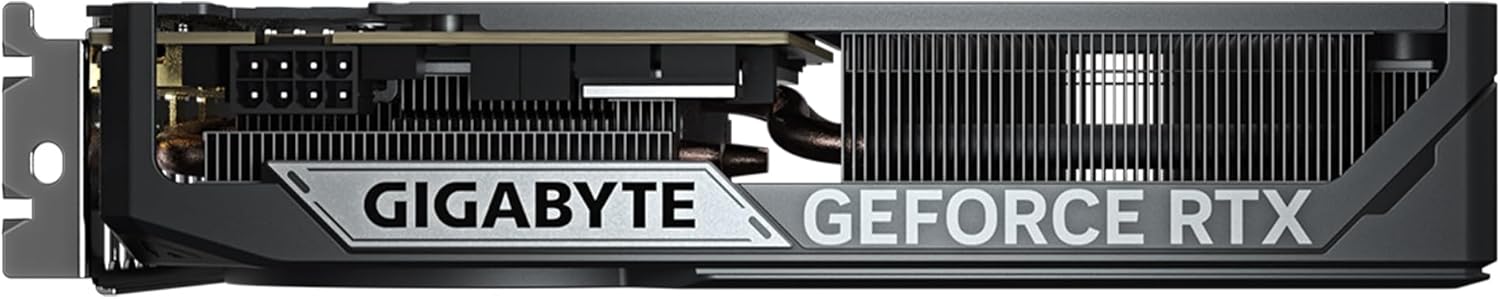 GIGABYTE GeForce RTX 5060 WINDFORCE OC 8G Graphics Card, 8GB 128-bit GDDR7, PCIe 5.0, WINDFORCE Cooling System, GV-N5060WF2OC-8GD Video Card Elite